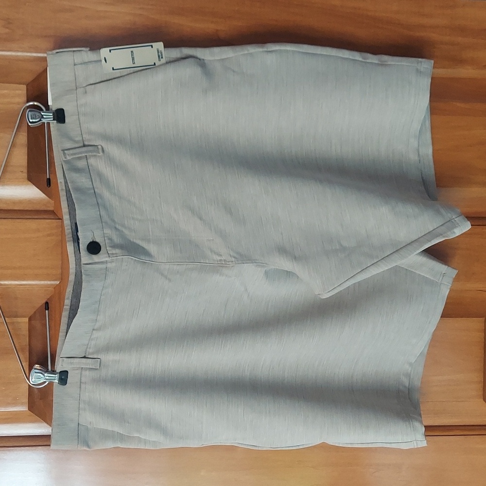 * George Men's Hybrid Casual Stretch Shorts in Heather Gray, Size 44, NEW